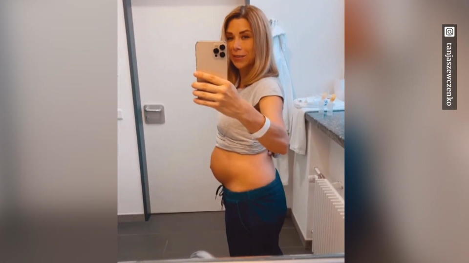 "Wie ein Häuflein Elend" Tanja Szewczenko spricht über ihr heftiges Wochenbett