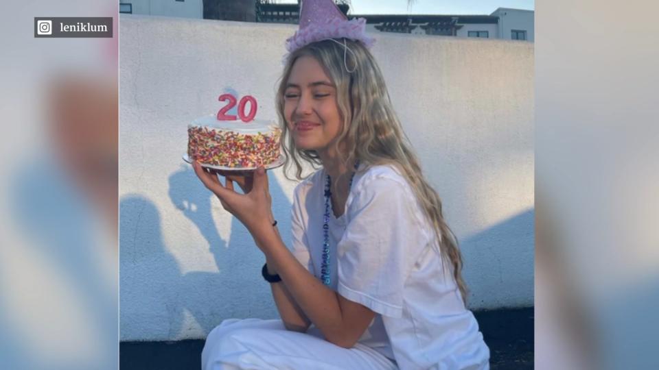 Leni Klum feiert, aber was? Happy Birthday!