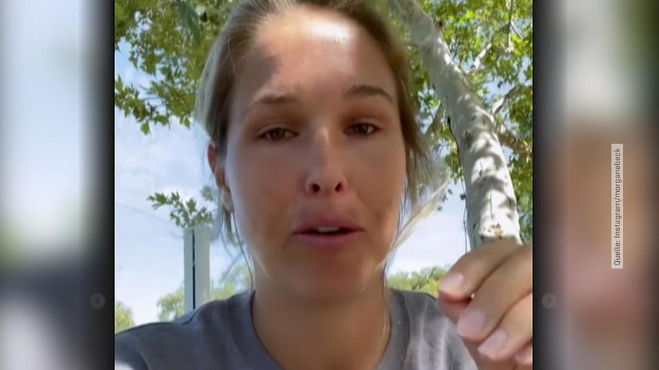 Töchterchen Emmy ertrank im Pool Morgan Miller hat wichtigen Appell an andere Mütter