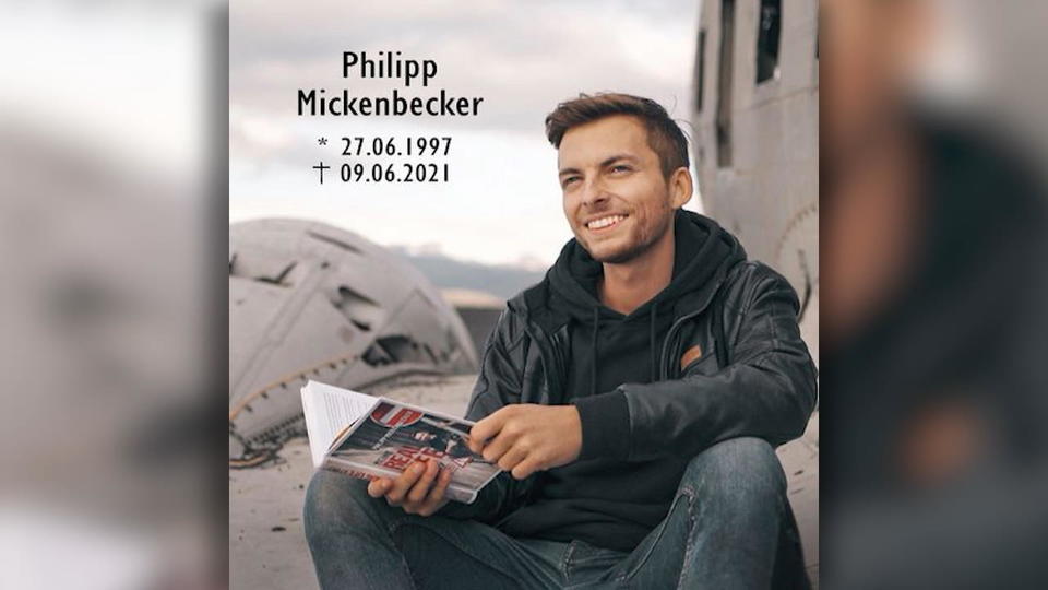 Was im Leben wirklich zählt! Diese Botschaft hinterlässt Philipp Mickenbecker der Welt