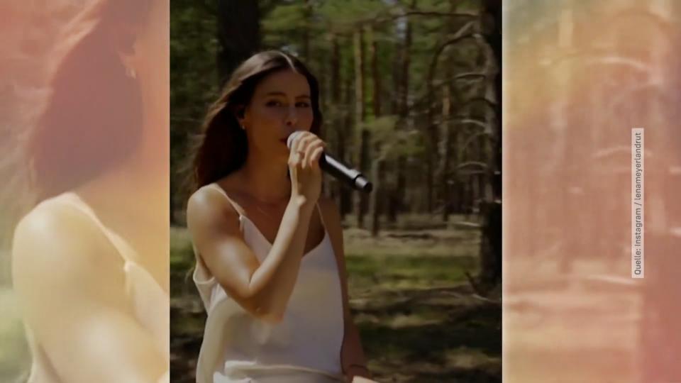 Sie strahlt überglücklich Lena Meyer-Landrut feiert ihr Bühnen-Comeback als Mutter