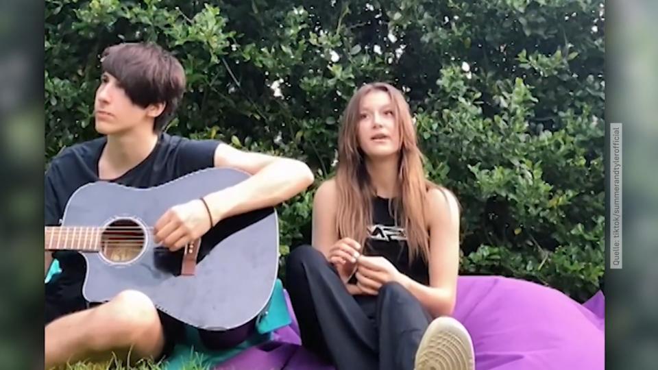 Kids von Sarah Connor & Marc Terenzi Tyler & Summer Terenzi singen gemeinsam
