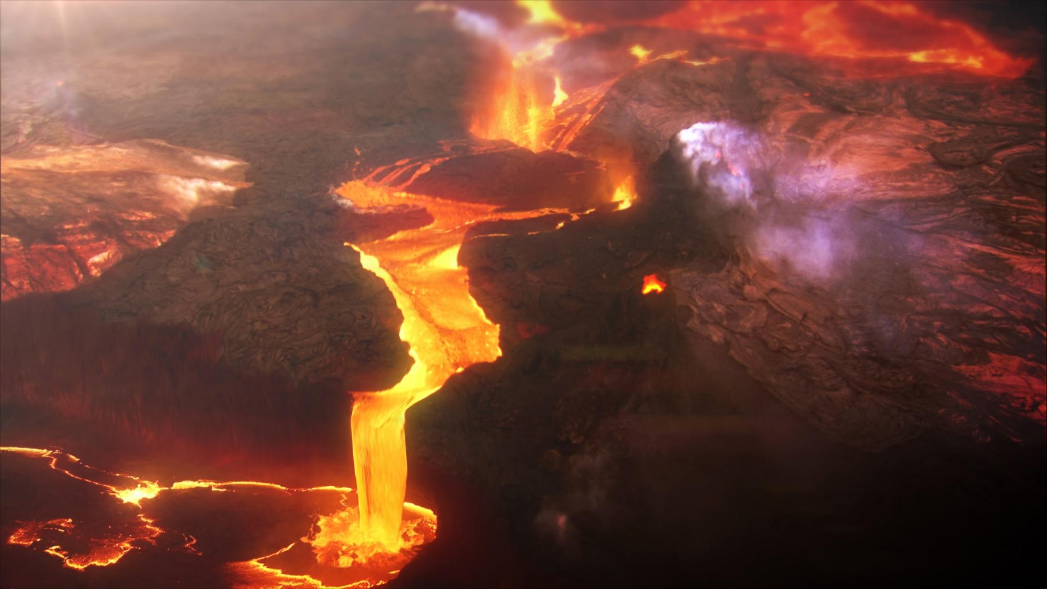 Ausbruch im All - Die Weltraum-Vulkane: Vulkanausbrüche der Superlative
