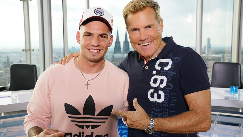 Pietro Lombardi (l.), Gewinner der achten Staffel im Jahr 2011, kehrt zurück ins DSDS-Studio und wird in der neuen Staffel als Juror neben seinem Mentor Dieter Bohlen (r.) sitzen.