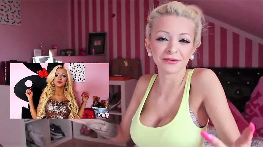 Katja Krasavice: Früher hat sie sich auf Schminke und Push-up-BHs verlassen.