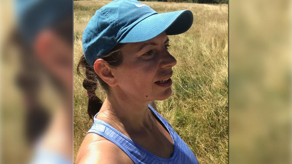 Daniela Altmayer trainier für den Kölner Halbmarathon 2018.
