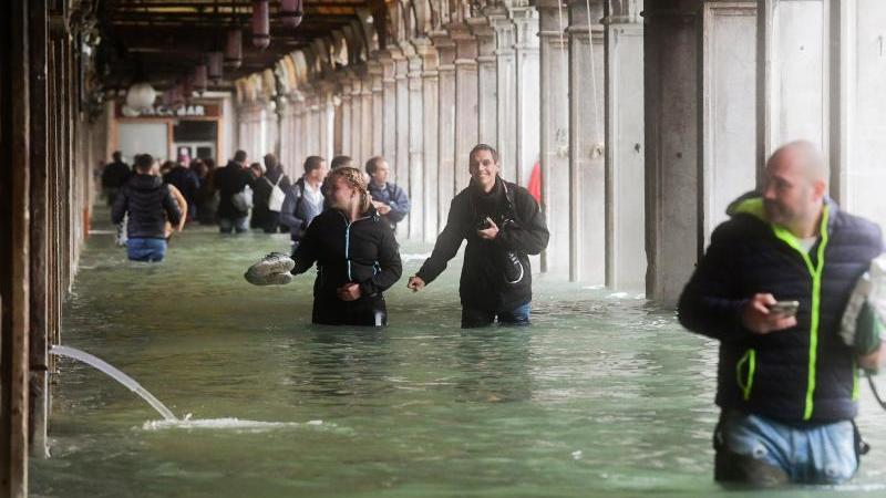 Hochwasser in Venedig