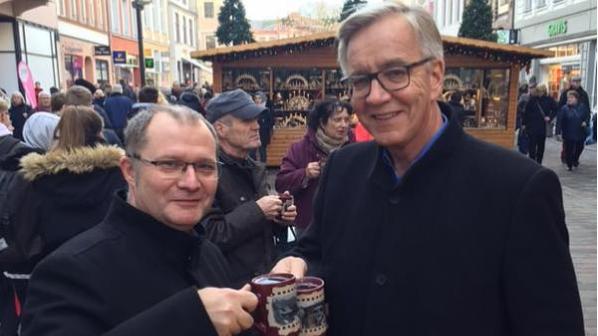 Thorsten Zopf und Dietmar Bartsch