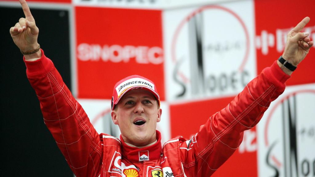 Michael Schumacher (Deutschland / Ferrari) heißt der Sieger des Großen Preises von China 2006