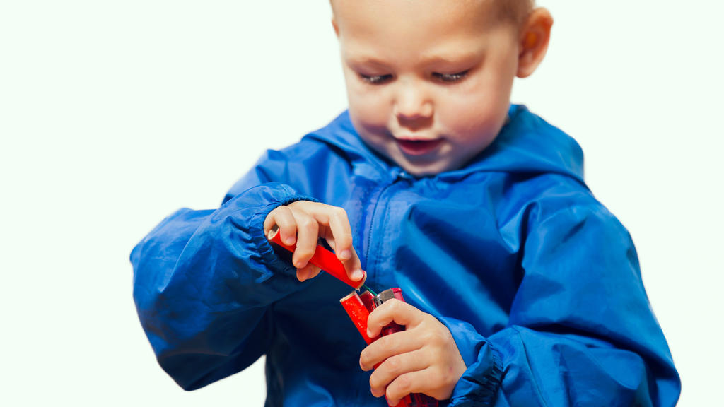 Kinder an Silvester