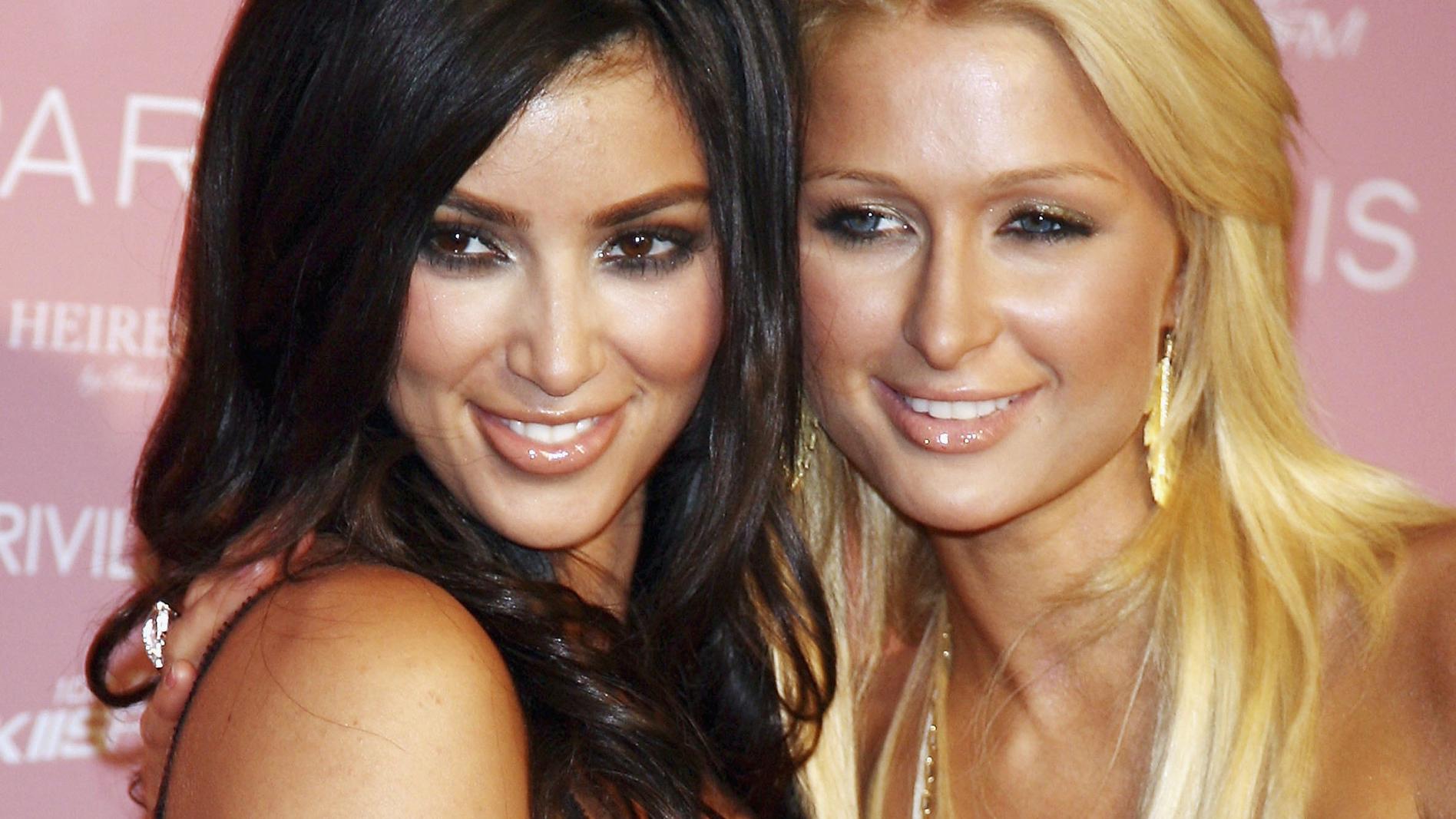 Kim Kardashian Paris Hilton Sie Haben Das Gemeinsame Posieren Nicht Verlernt