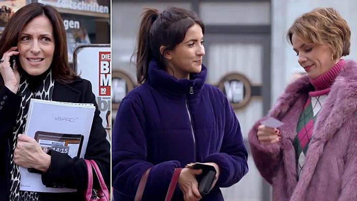 GZSZ: Katrin sieht wie Laura und Yvonne sich scheinbar schon annähern.