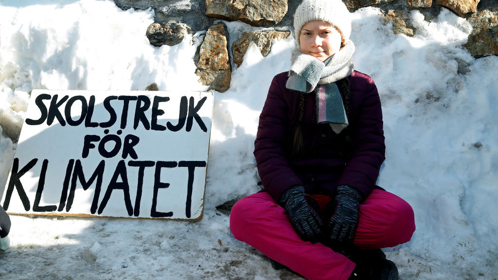 Die 16-jährige Greta Thunberg kämpft für das Klima.