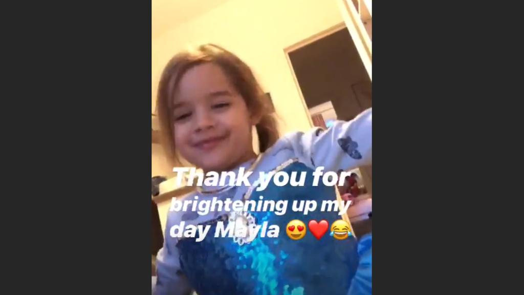 Patenkind Mayla tröstet Jérôme Boateng (Jérôme Boateng/Instagram)