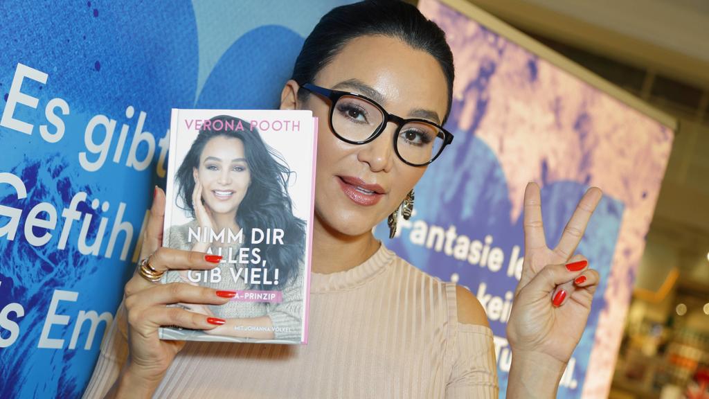 Verona Pooth bei ihrer Buchpräsentation.