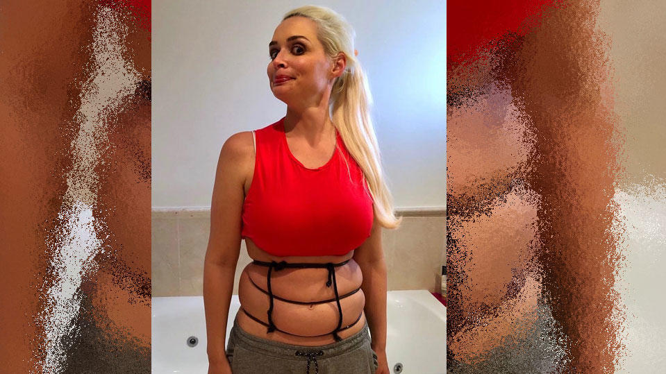 In Sekunden Zum Sixpack Daniela Katzenberger Zeigt Uns Ihren Genialen Trick