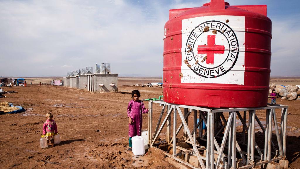 ©Yann Renoult/Wostok Press/Maxppp Kurdistan Syrien, Derik 23/10/14 refugee camp of Newroz in north-eastern Syria. |
