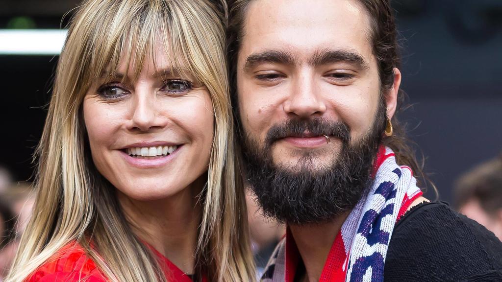Heidi Klum und Tom Kaulitz beim Spiel FC Bayern München gegen Eintracht Frankfurt am 18.05.2019.