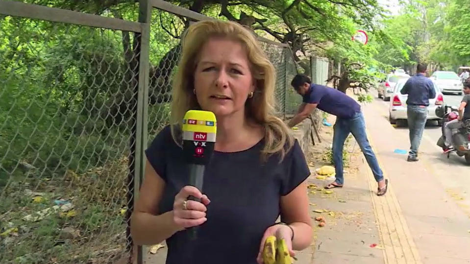 RTl-Reporterin Nadja Kriewald