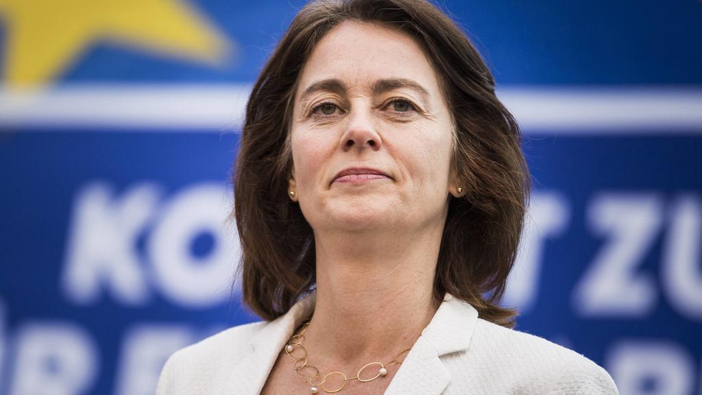Katarina Barley, Spitzenkandidatin der SPD fuer die Europawahl, aufgenommen im Rahmen der Abschlussveranstaltung des Wahlkampfes fuer die Europawahl und die Buergerschaftswahl in Bremen, 24.05.2019. Bremen Deutschland *** Katarina Barley, SPDs top ca