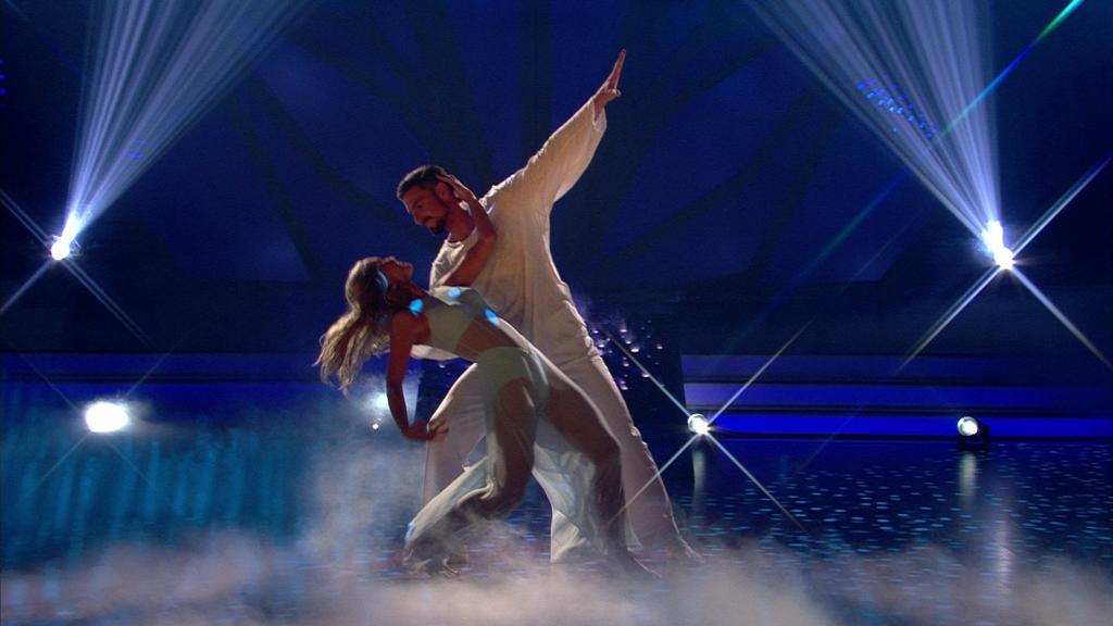 Benjamin und Isabel beim Contemporary im Halbfinale.