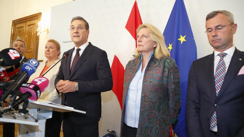 Ibiza-Affäre: Vizekanzler Heinz Christian Strache tritt zurück.