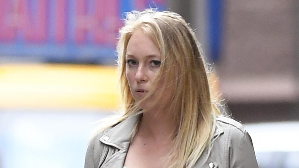 EXCLUSIVE: India Oxenberg and her mother Princess Catherine Oxenberg photographed going out for lunch to the Polo Lounge just few hours later after arriving at Brooklyn Federal Court to do the closing statement of the Keith Raniere NXIVM cult wich br