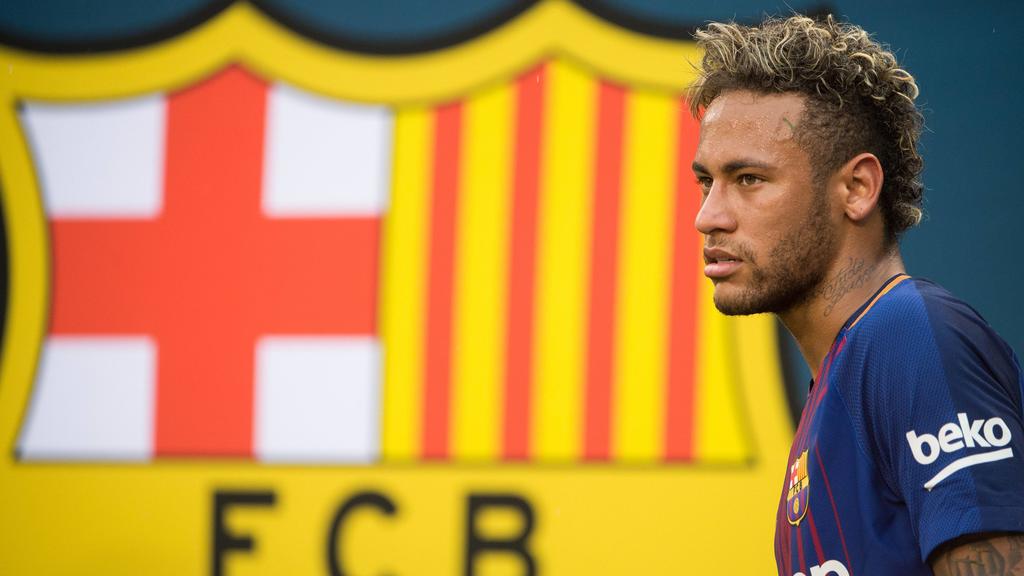 Bilder des Tages - SPORT July 22, 2017 - East Rutherford, New Jersey, USA - EAST RUTHERFORD, New Jersey - Saturday, July 22, 2017: Barcelona FC takes on Juventus in the Guinness International Champions Cup at MetLife Stadium. Neymar PUBLICATIONxINxGE