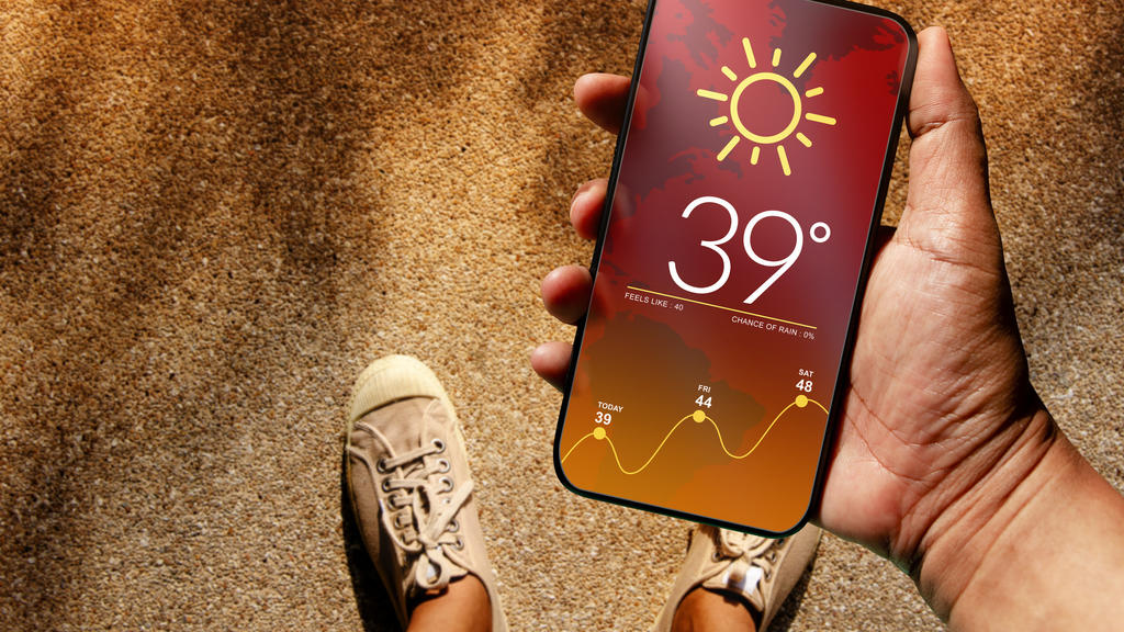 Die Hitze macht auch Smartphones ganz schön zu schaffen