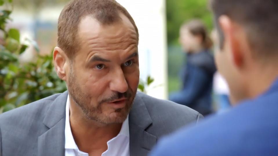 Silvan-Pierre Leirich in seiner Rolle als Richard Steinkamp.