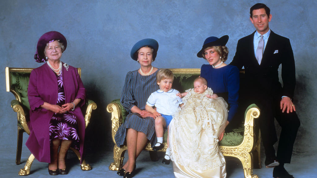 Im Jahr 1984 wurde Prinz Harry getauft.