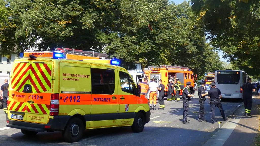 Tödlicher Unfall in Hamburg: Junge (6) von Bus überrollt