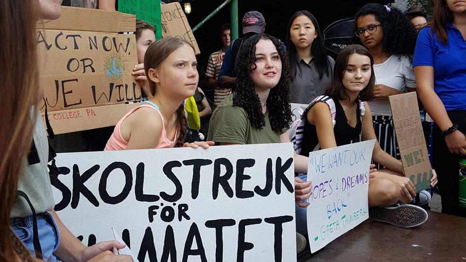 Schulstreik in New York