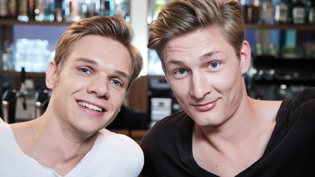 Maurice Pawlewski ist happy, dass Yannik Meyer ihm am Set herzlich empfangen hat.