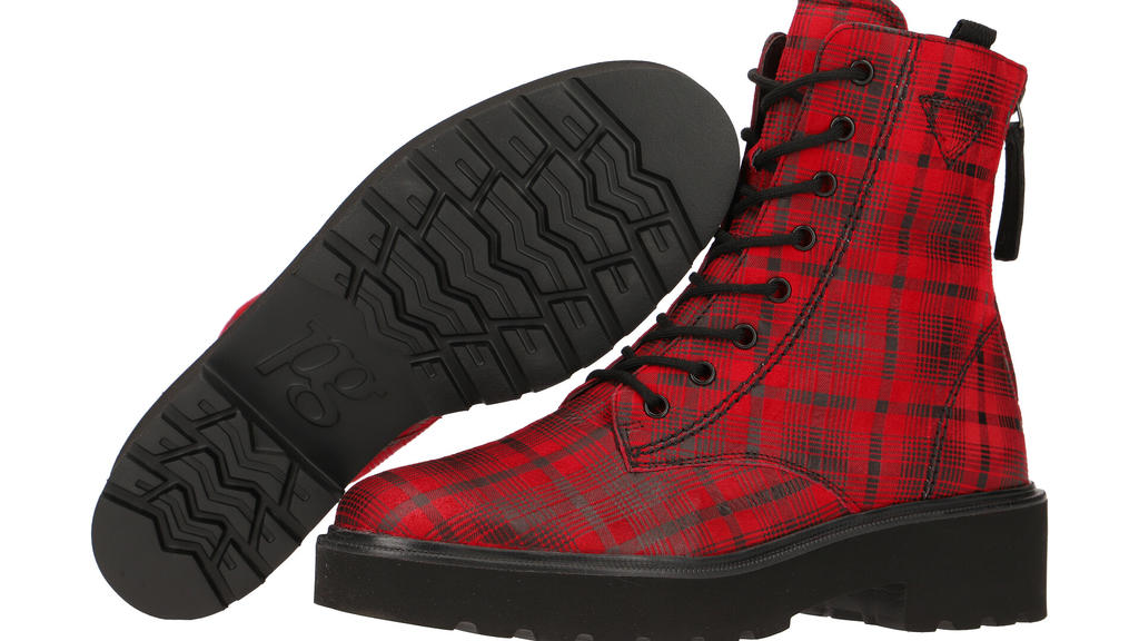 Karierte Boots sind jetzt Trend!