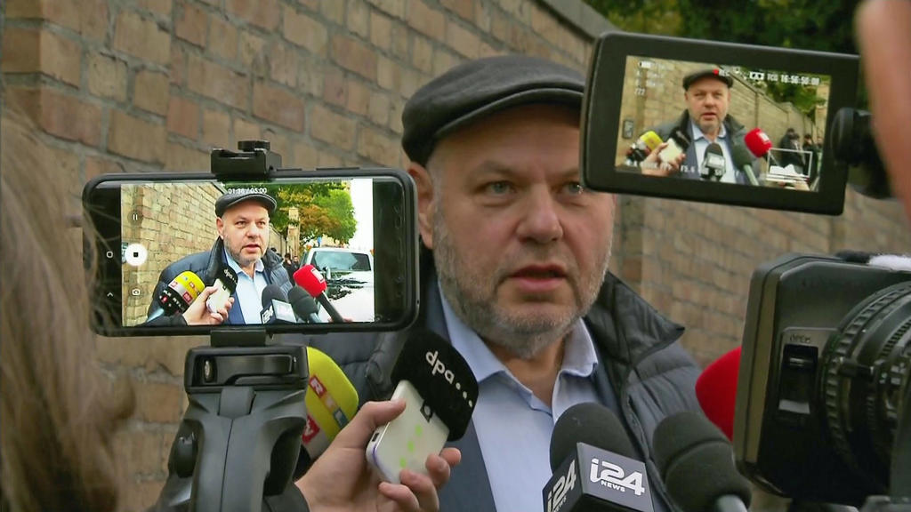 Max Privorozki, Vorsitzender der Jüdischen Gemeinde Halle