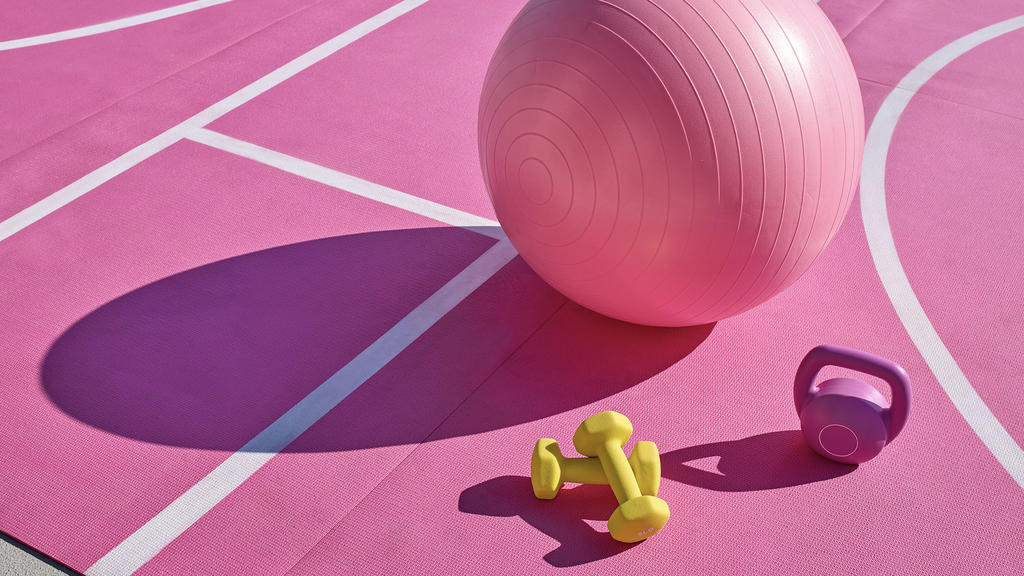 Aufnahmen vom Sportplatz im Barbie Malibu Dreamhouse