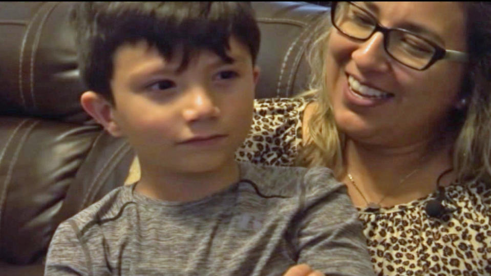 Benjamin mit Marciela Torres