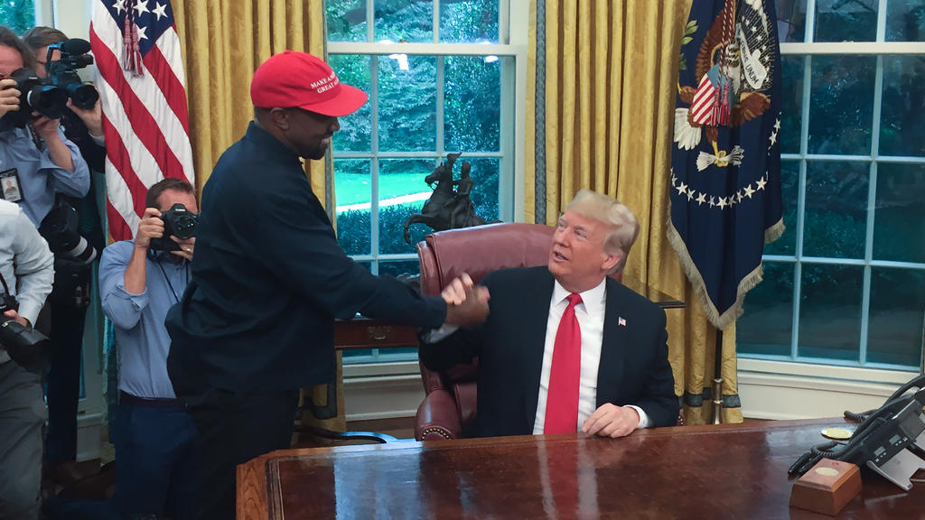Kanye West will in US-Präsident Trumps Fußstapfen treten