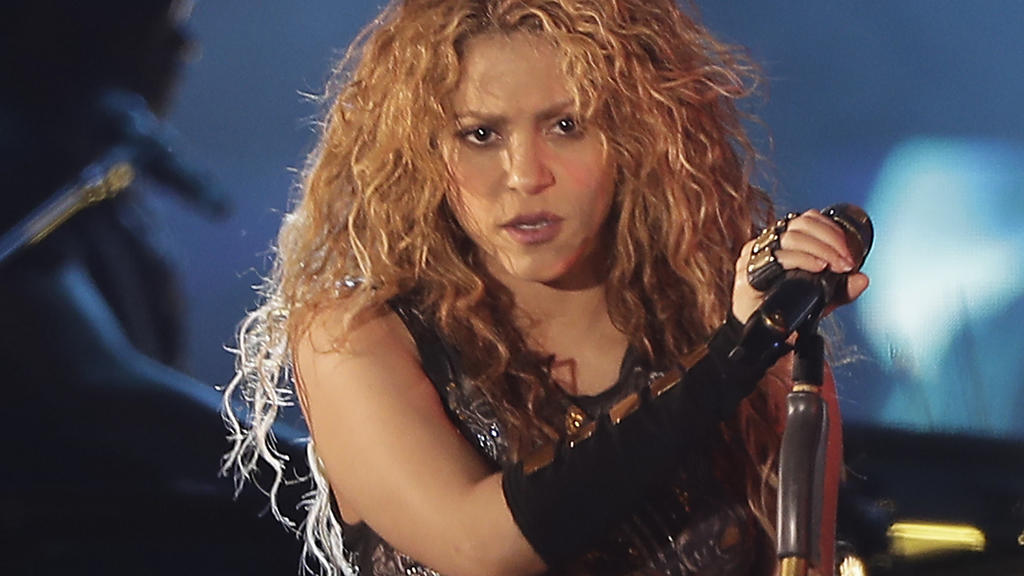 Shakira bei einem Konzert 2018