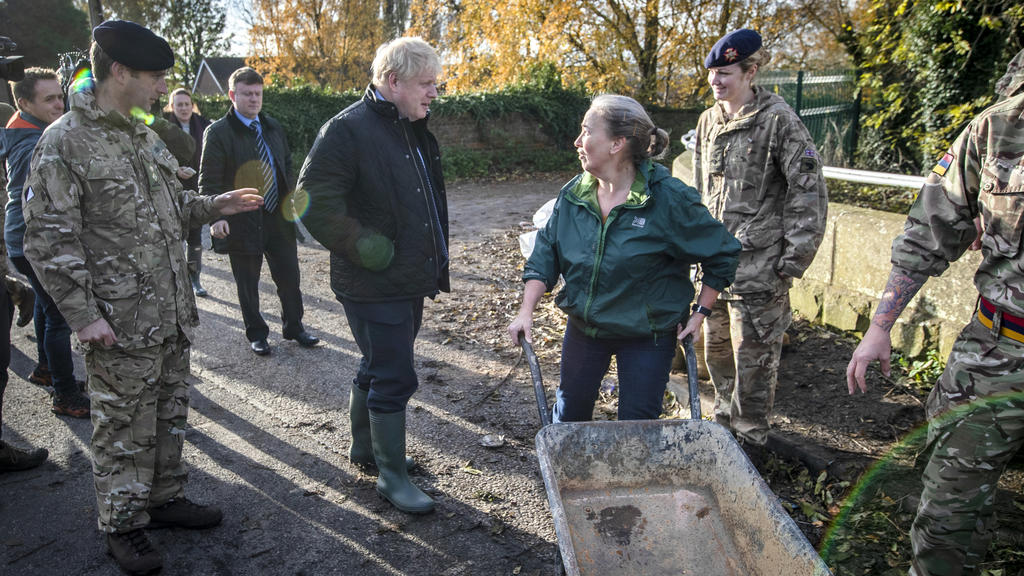 Überschwemmungen in Großbritannien