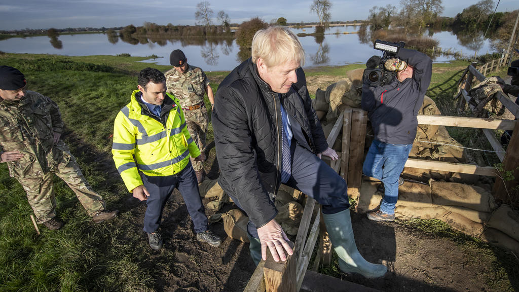 Überschwemmungen in Großbritannien