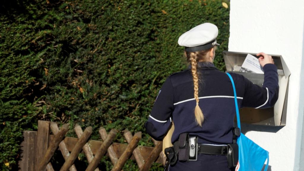 Polizei informiert über DNA-Massentest