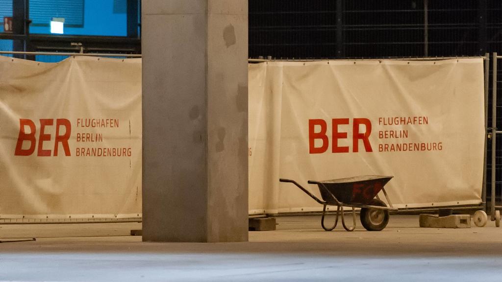 Flughafen BER immer noch eine Baustelle