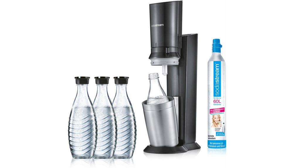 Bei Otto zahlen Sie am Cyber Monday knapp 110 Euro für das Sodastream Crystal 2.0 Aktionspack.