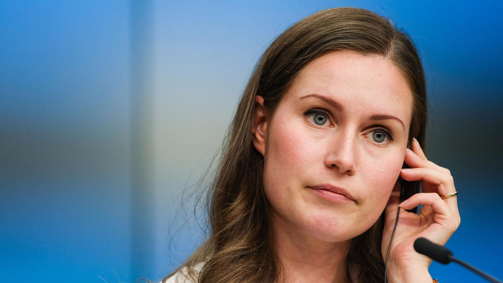 ARKIV Finnish Minister of Transport and Communications Sanna Marin attends a press conference of the EU Transport, Telecommunications and Energy Council, in Brussels, Belgium, Sept. 20, 2019. Finlands socialdemokrater har soendag valgt landets 34-aar