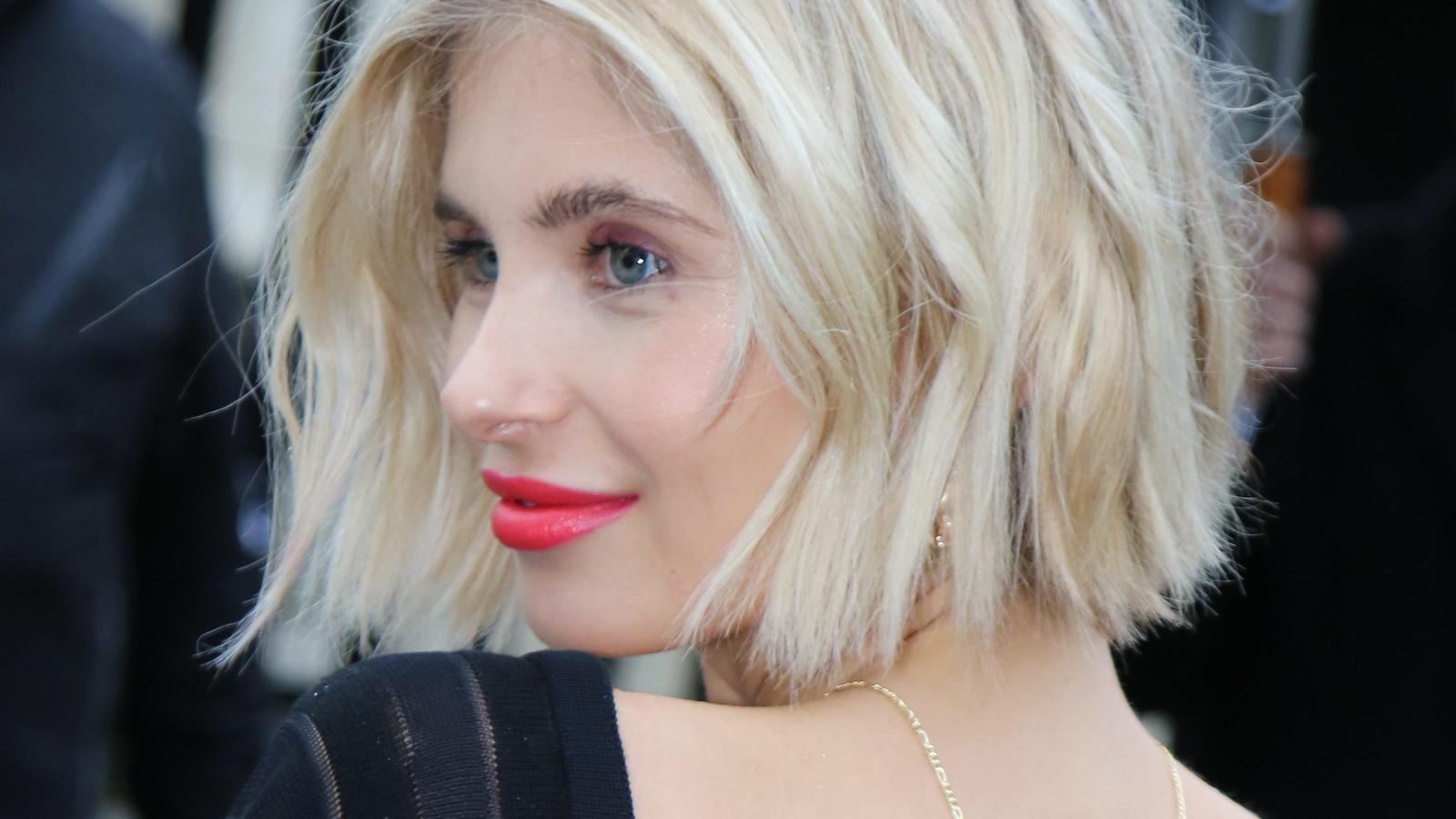 Stylische Trend Frisuren Im Winter Tragen Wir Choppy Bob Curtain Bangs Co