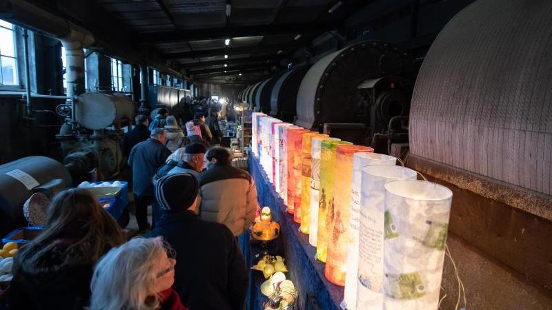 Rammelsberg Goslar Weihnachtsmarkt 2022 Weihnachtsmarkt unter Tage in Goslar gestartet