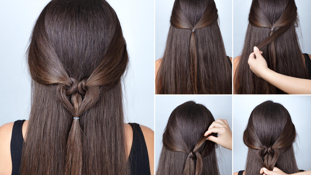 Süßer Hairstyle mit Herz