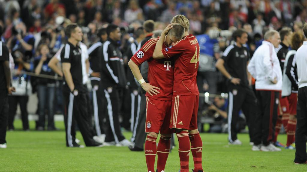 CL-FINALE - FC BAYERN München VS CHELSEA FC London - Bastian Schweinsteiger, Anatoliy Tymoshchuk